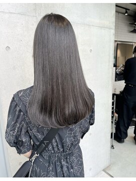 アルテ(ARTE) 【ARTE表参道/青山】顔まわりレイヤーセミロング×透明感カラー