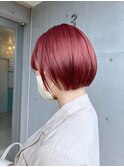 ダブルカラーピンクベージュケアブリーチハイトーン髪質改善