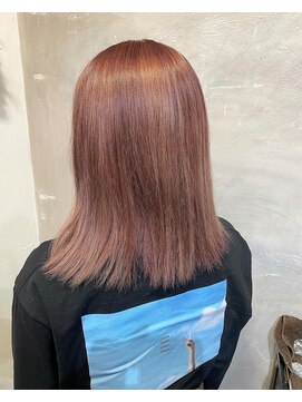 ロア 福岡天神本店(LORE) ピンクベージュカラー