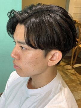 リスタバイネオリーブ 浅草(Re:sta by neolive) 韓国式毛流れパーマ/メンズ縮毛矯正カルマパーマ流れる縮毛矯正