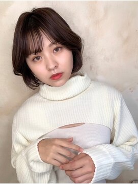 ニスル 上尾店(NISURU) 似合わせカット/大人ガーリー/ダークアッシュ/着物/上尾/上尾駅