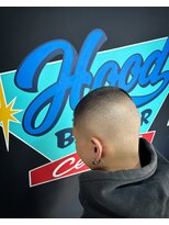 フッドバーバーセントラル(HOOD BARBER CENTRAL)&nbsp;スキンフェード　バズカット