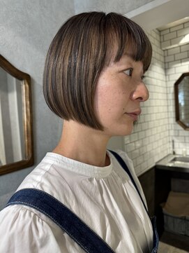 ゼスト クレス(ZEST Cres) ショートボブ