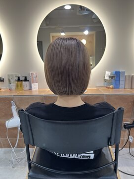 キャンバス バイ ネオリーブ 横浜西口(Canvas by neo.) 丸みボブ ボブカット