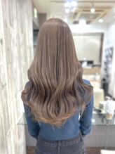 【デザインカラー】ブリーチデザインや、ノンブリーチデザインでも人気のカラーに仕上げます