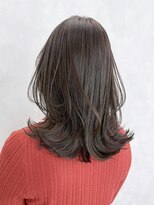 アイティーバイアルバム 下北沢店(IT by ALBUM)&nbsp;ボブルフ小顔秋色透明感カラーオリーブカラー_ba440882