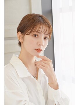 トッカ ヘアアンドトリートメント 難波店 小顔似合わせカット愛されクールショート20代/30代40代50代/難波