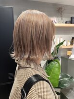 ホーム(HOME)&nbsp;ボブ　ミルクティーベージュ