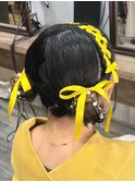 *.レースアップツインお団子.*