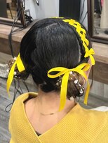 *.レースアップツインお団子.*