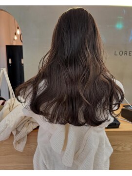 ローレン(LOREN) 黒髪/ボブルフ/ネビージュ/小顔/ワンレン/栄/髪質改善/前髪