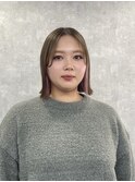 ボブ/ミニボブ/切りっぱなしボブ/外ハネ/外ハネボブ/前下がり