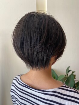 レガ(Lega)の写真/【小牧駅徒歩3分】繊細なカットで魅せるショートスタイル◎おさまりの良さで毎日のセットが簡単に！
