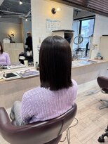 コワファースト長崎シャンプーボーイ 2nd(COIFF1RST 長崎 SHAMPOO BOY) ぱつっとボブ 髪質改善縮毛矯正 髪質改善トリートメント