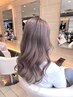 菅原美優初回限定】カット＋ハイトーンカラー ＋炭酸泉 ￥24,420.