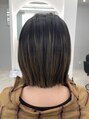 アグ ヘアー カート 稚内店(Agu hair qat) パラパラブリーチ伸びても分かりずらいブリーチスタイルです。
