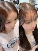 ★京都/愛され前髪/韓国風/前髪カット/小顔/ワンホンレイヤー