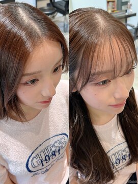 フリック 京都河原町店(FLICK) ★京都/愛され前髪/韓国風/前髪カット/小顔/ワンホンレイヤー