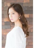 【anis musee 苫小牧】センターパート 耳かけ 無造作 セミディ☆