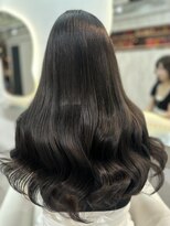 ラビス 池袋(Lovis)&nbsp;ハイライトカラー/アプリコットオレンジ/くびれヘア