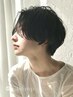 【ショートヘアならおまかせ！】カット+ケアカラー+バブルシャワー