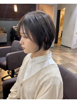 ジブル(Giblle.) 【Giblle.】ショートヘア/ショートボブ/透明感カラー