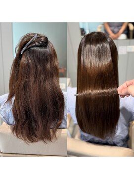 ルシエル(Le ciel) レイヤーカット髪質改善縮毛矯正酸性ストレート