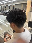 前髪長めメンズショート