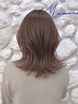 モアナ ルア バイ ヘッドライト 平塚店(Moana Lua by HEADLIGHT) Moana【平塚】#レイヤーカット#くびれヘア#ブラウンベージュ