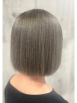 ノエ 柏東口店(Noe.)&nbsp;ぱつっとボブ×最強透明感グレージュカラー