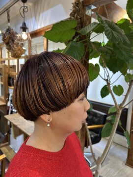 ボスコ 下北沢店(bosco) マッシュポイントブリーチ　≪saya≫