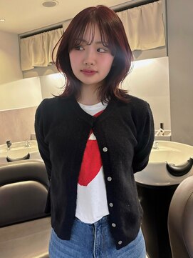 ニコフクオカヘアーメイク(NIKO Fukuoka Hair Make) 【NIKO】レッドカラー/暖色カラー/ブリーチなし