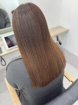 モモ(momo)&nbsp;ロング美髪顔周りレイヤー韓国ヘアくびれヘア_momo0010