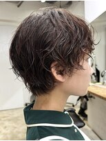 ナヌーク ダイカンヤマ(nanuk daikanyama)&nbsp;ショートボブパーマ／ナチュラルパーマ／ドライパーマ