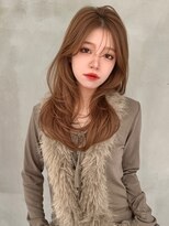 ロンド ジュルード 名古屋(Lond jeloud)&nbsp;シースルー前髪とレイヤーで作る美人ヘア