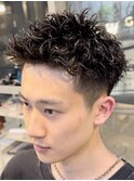 仙台スパイキーショートパーマルーズショートアクティブショート