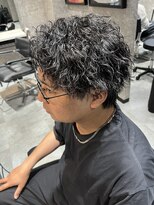 メンズサロン アネロ 名駅(Men's salon anhelo)&nbsp;メンズショート×ツイストスパイラル×無造作パーマ
