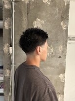 アカ(ACA)&nbsp;スパイキーショートテーパーフェード札幌大通りメンズサロン