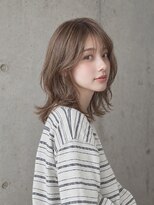 ヘアーサロン 6(hair salon) 透明感グレージュ×レイヤーミディ