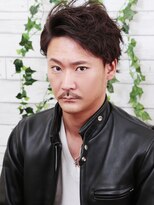 と和×美髪クリニック 巣鴨店&nbsp;大人のメンズのワイルドショートパーマ　巣鴨店