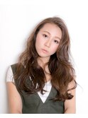 外国人風ロングウェーブ