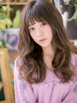 カバーヘア イヴ 戸頭店(COVER HAIR EVE)&nbsp;*EVE戸頭*アシンメトリーで小顔♪グラマラスロングa