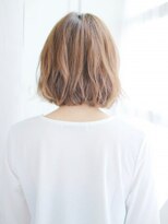 ヘアメイク ナル(hair make nalu) シースルーバングの外ハネカール