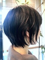 サロンドベル(Salon de Belle) ショートボブ×ブルージュ×大人カワイイ[Salon de Belle豊中]