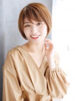 ヘアメイク ナル(hair make nalu) 大人可愛いショートボブスタイル