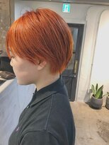 ソイ 下北沢(soi)&nbsp;オレンジカラーのショート