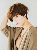 大人可愛いマッシュショート