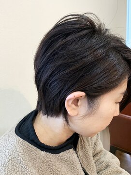 アメイジングヘアー 千歳店(AMAZING HAIR) 【AMAZING HAIR 千歳店/横山】大人すっきりショート