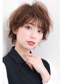 『PD神戸』【海口裕】大人可愛い☆ナチュラルひし形ショート☆