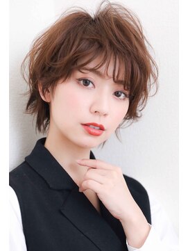 パシフィックダズールコパン(Pacific Dazzle copain) 『PD神戸』【海口裕】大人可愛い☆ナチュラルひし形ショート☆